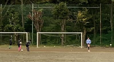 サッカー部の様子