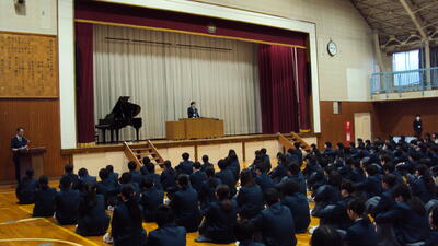 ④校長式辞